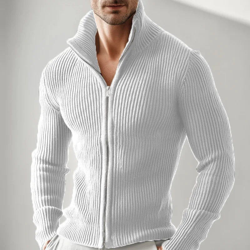 Men's Running Jacket - Lightweight Polyester Quick Dry Sports Coat With Mandarin Collar - ZOOMNSTORE