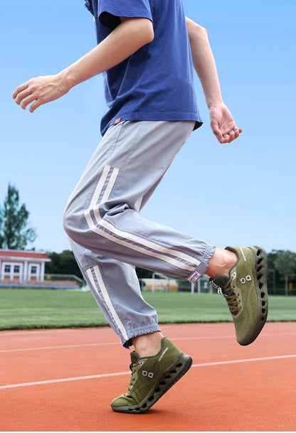 Men's Running Shoes Cushioned Breathable Knit Sneakers With Arch Support - ZOOMNSTORE