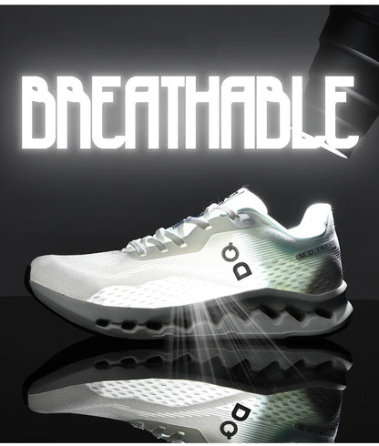 Men's Running Shoes Cushioned Breathable Knit Sneakers With Arch Support - ZOOMNSTORE