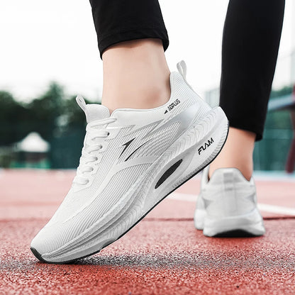 Men's Running Shoes - EZIIOT Breathable Air Mesh Sneakers with Cushioning Popcorn Sole - ZOOMNSTORE