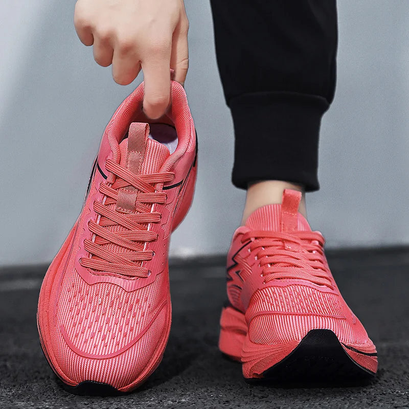 Men's Running Shoes - EZIIOT Breathable Air Mesh Sneakers with Cushioning Popcorn Sole - ZOOMNSTORE