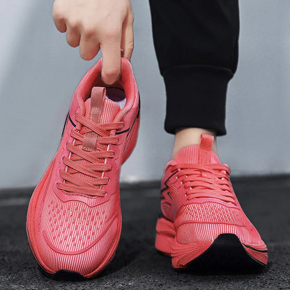 Men's Running Shoes - EZIIOT Breathable Air Mesh Sneakers with Cushioning Popcorn Sole - ZOOMNSTORE