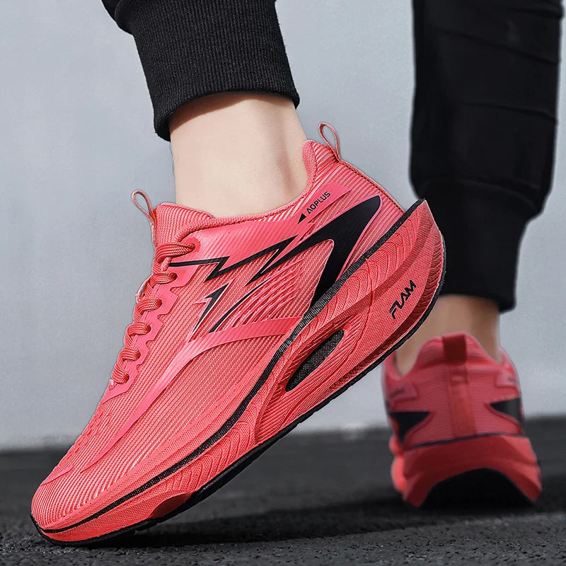Men's Running Shoes - EZIIOT Breathable Air Mesh Sneakers with Cushioning Popcorn Sole - ZOOMNSTORE