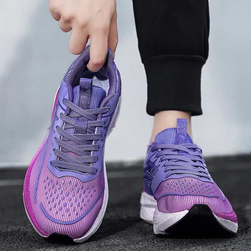 Men's Running Shoes - EZIIOT Breathable Air Mesh Sneakers with Cushioning Popcorn Sole - ZOOMNSTORE