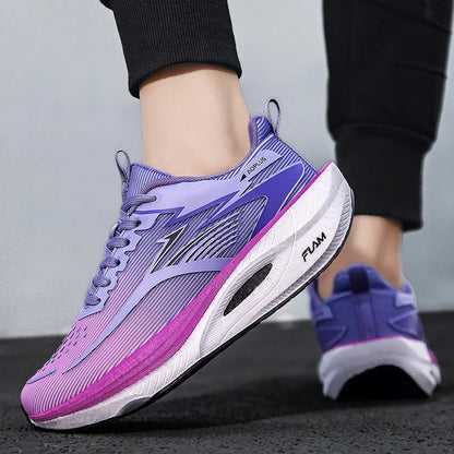 Men's Running Shoes - EZIIOT Breathable Air Mesh Sneakers with Cushioning Popcorn Sole - ZOOMNSTORE