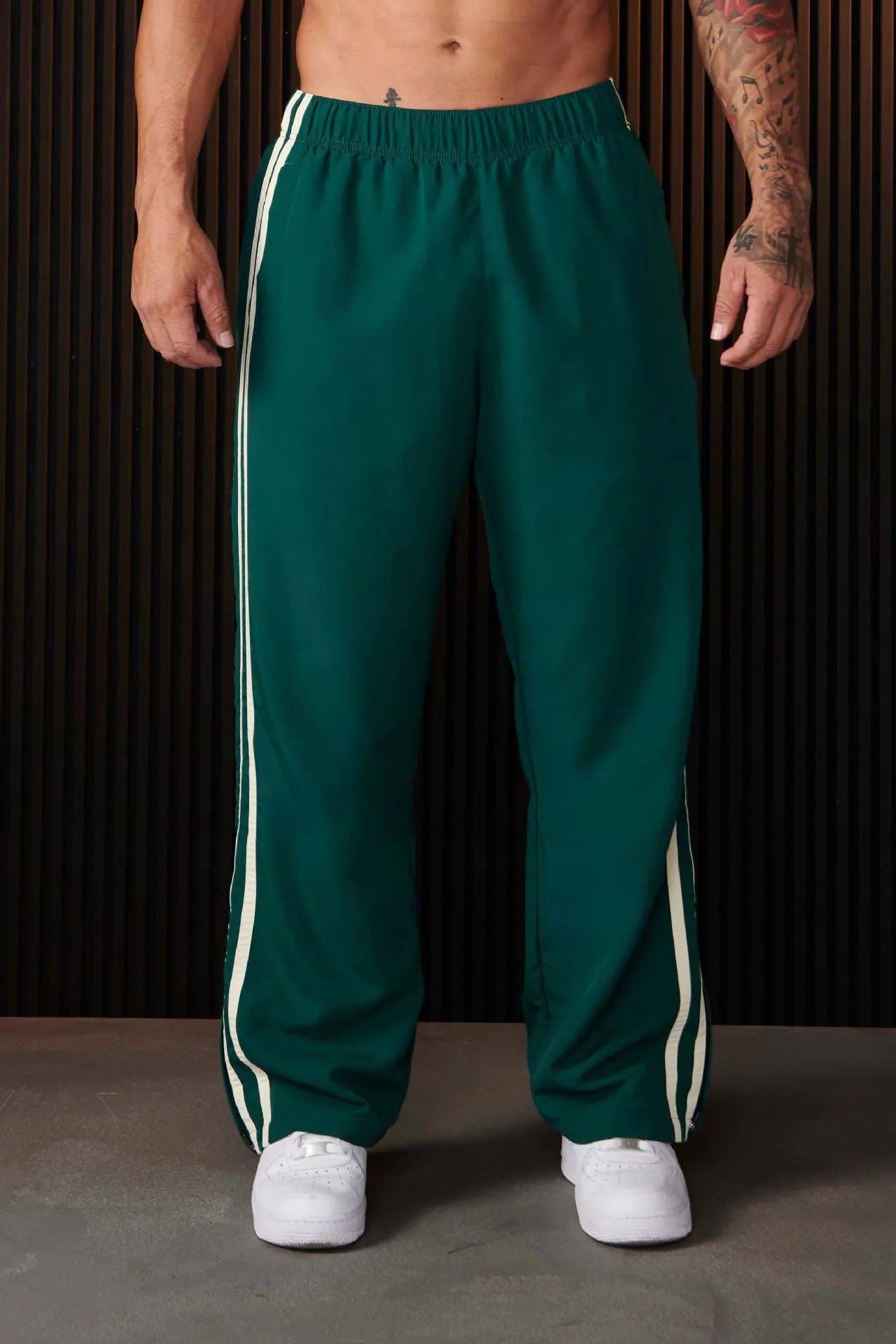 Men's Running Sweatpants – Breathable Polyester Jogging Pants, Loose Fit Training Gear - ZOOMNSTORE
