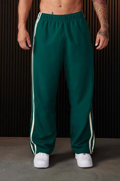 Men's Running Sweatpants – Breathable Polyester Jogging Pants, Loose Fit Training Gear - ZOOMNSTORE
