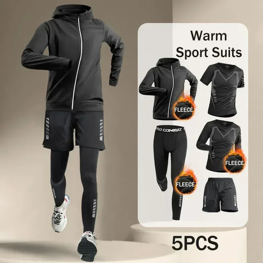 Men's Running Tracksuit – Outdoor Running Set With Quick Dry Windproof Jogging Suit - ZOOMNSTORE
