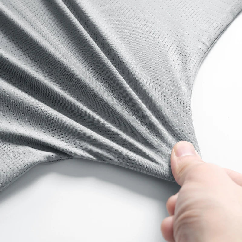 Mens Quick-Dry Running Vest - Breathable Sleeveless Gym Tank Top - ZOOMNSTORE