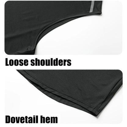 Mens Quick-Dry Running Vest - Breathable Sleeveless Gym Tank Top - ZOOMNSTORE