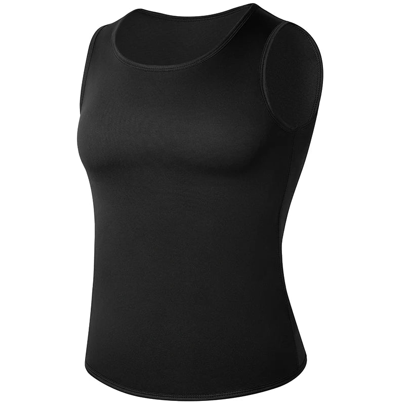 Men's Sauna Sweat Vest - Waist Trainer Slimming Workout Tank Top | Neoprene Body Shaper - ZOOMNSTORE
