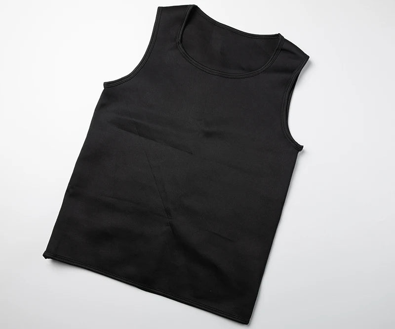Men's Sauna Sweat Vest - Waist Trainer Slimming Workout Tank Top | Neoprene Body Shaper - ZOOMNSTORE
