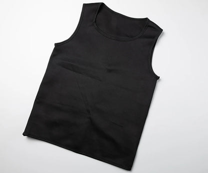 Men's Sauna Sweat Vest - Waist Trainer Slimming Workout Tank Top | Neoprene Body Shaper - ZOOMNSTORE