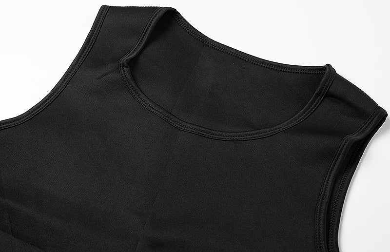 Men's Sauna Sweat Vest - Waist Trainer Slimming Workout Tank Top | Neoprene Body Shaper - ZOOMNSTORE