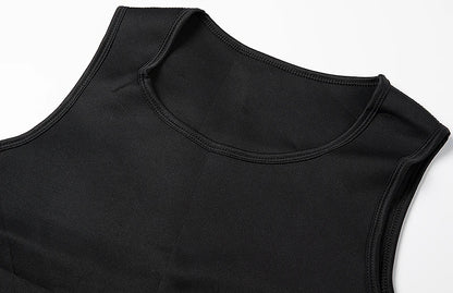 Men's Sauna Sweat Vest - Waist Trainer Slimming Workout Tank Top | Neoprene Body Shaper - ZOOMNSTORE