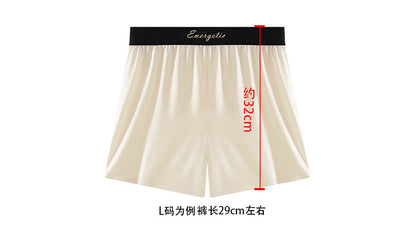 Men's Seamless Boxers - 3PCS Ice Silk Breathable Antibacterial Boxer Shorts Pack - ZOOMNSTORE