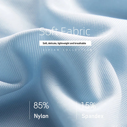 Mens Ice Silk Boxers - 10 Pcs Ultra-Thin Seamless Breathable Underwear - ZOOMNSTORE