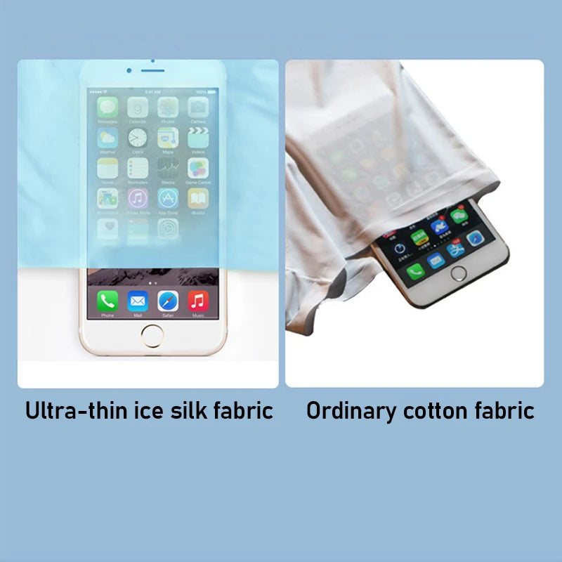 Mens Ice Silk Boxers - 10 Pcs Ultra-Thin Seamless Breathable Underwear - ZOOMNSTORE