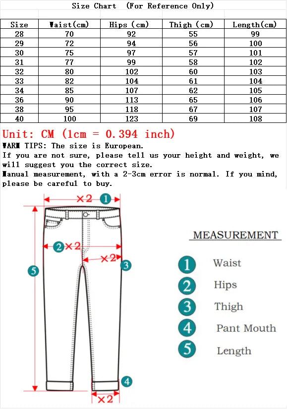 Mens Black Slim Jeans - Elastic Straight Pants Vintage Denim for Business  Leisure - ZOOMNSTORE