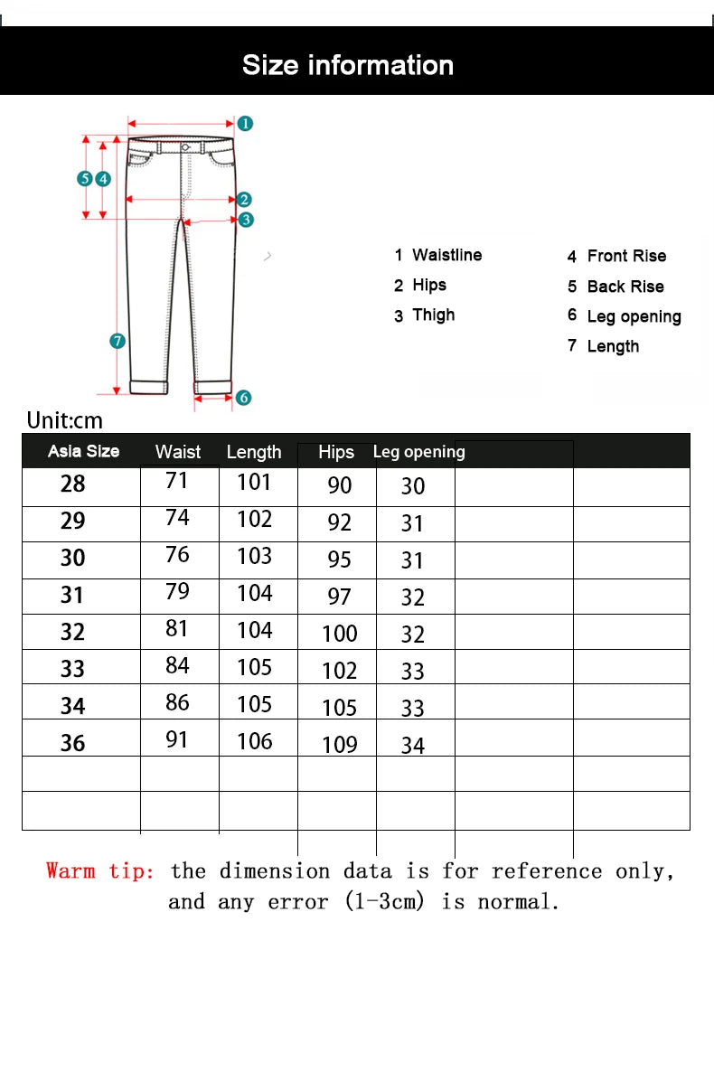Mens Slim Fit Korean Jeans - Comfortable Gray Straight Leg Denim Pants - ZOOMNSTORE