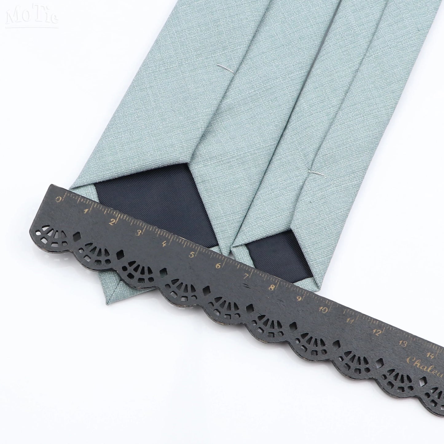 Mens Solid Color Skinny Tie - Casual Anti-Wrinkle Necktie for Wedding Gift Accessory in Pink Blue Grey - ZOOMNSTORE