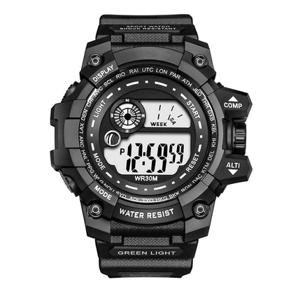 Men's Sport Watch – Waterproof Digital Wristwatch With Stopwatch Timer - ZOOMNSTORE