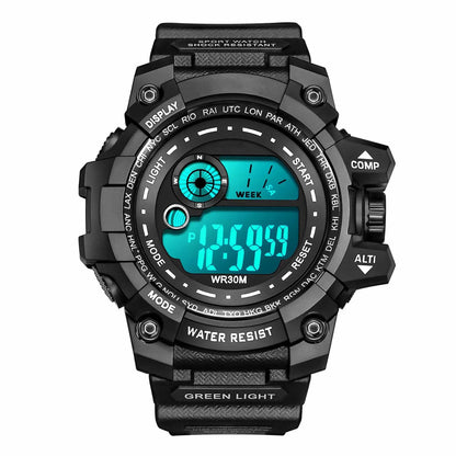 Men's Sport Watch – Waterproof Digital Wristwatch With Stopwatch Timer - ZOOMNSTORE