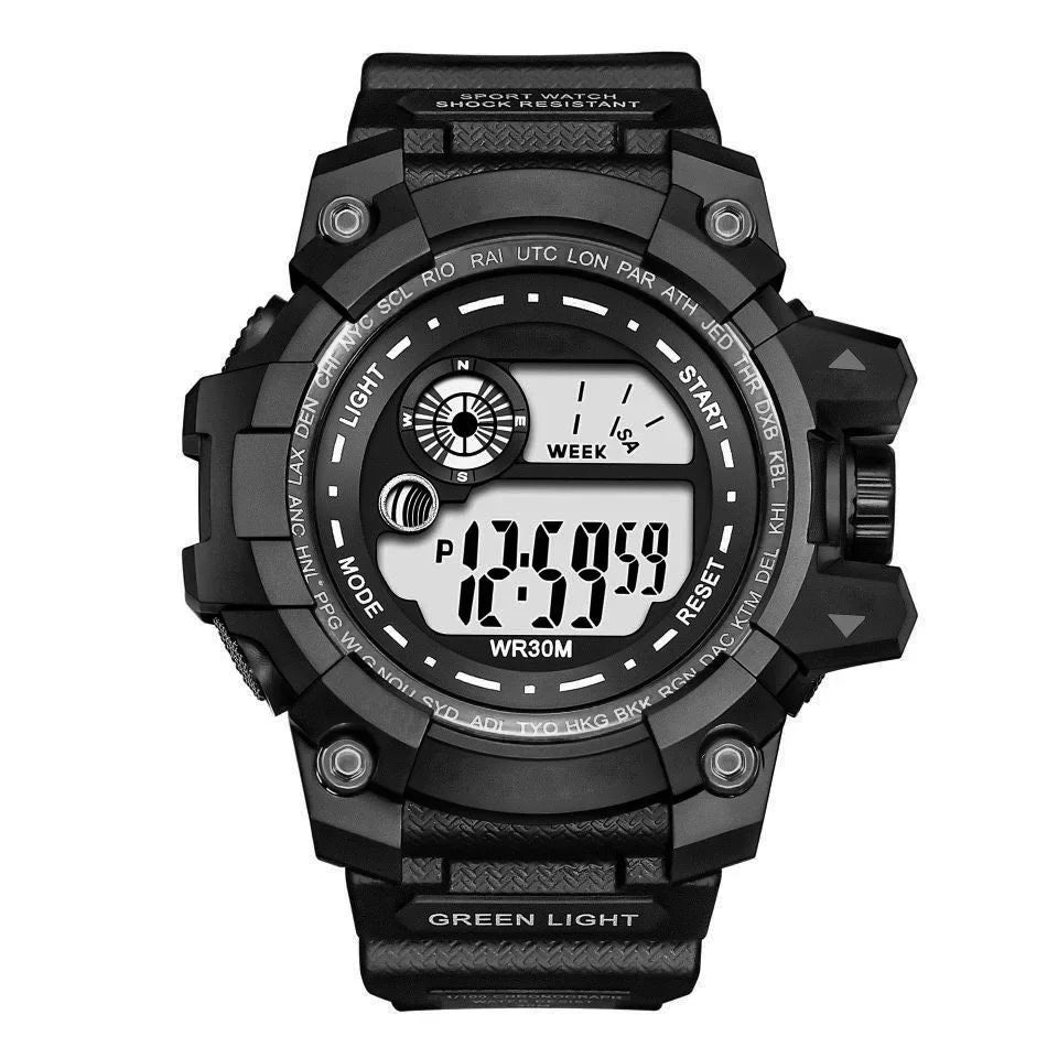 Men's Sport Watch – Waterproof Digital Wristwatch With Stopwatch Timer - ZOOMNSTORE