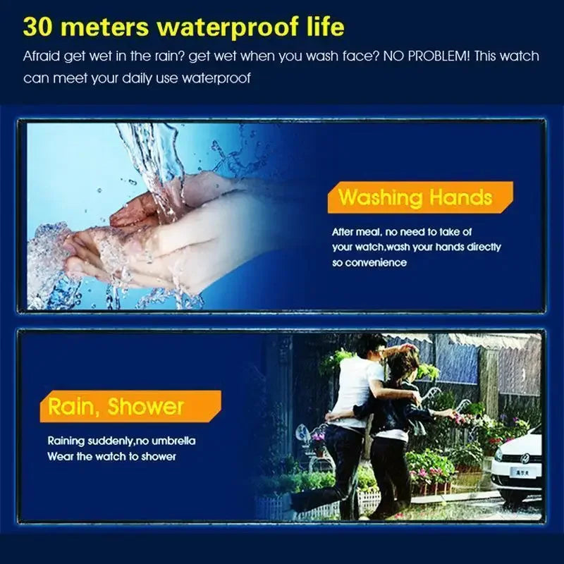 Men's Sport Watch – Waterproof Digital Wristwatch With Stopwatch Timer - ZOOMNSTORE