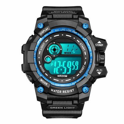 Men's Sport Watch – Waterproof Digital Wristwatch With Stopwatch Timer - ZOOMNSTORE