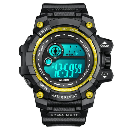 Men's Sport Watch – Waterproof Digital Wristwatch With Stopwatch Timer - ZOOMNSTORE