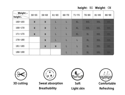 Men's Sports Boxer Underwear - Comfortable Cotton Boxer Shorts, Mid-Waist Elastic Fit - ZOOMNSTORE