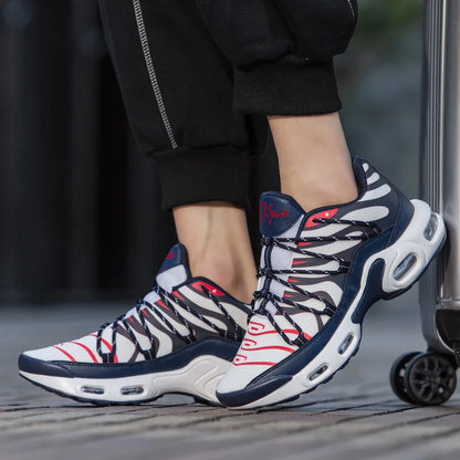 Men's Gym Jogging Soft Cozy Air Cushion Sports Shoes Men&Women Casual Shoes Versatile Outdoor Walking Non-slip Wear Resistant - ZOOMNSTORE