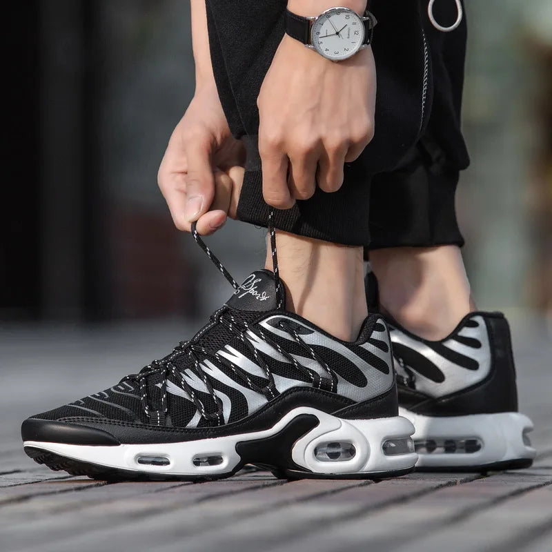 Men's Gym Jogging Soft Cozy Air Cushion Sports Shoes Men&Women Casual Shoes Versatile Outdoor Walking Non-slip Wear Resistant - ZOOMNSTORE