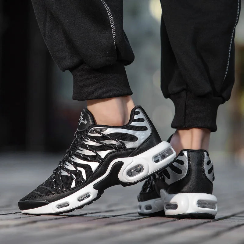 Men's Gym Jogging Soft Cozy Air Cushion Sports Shoes Men&Women Casual Shoes Versatile Outdoor Walking Non-slip Wear Resistant - ZOOMNSTORE