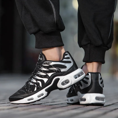 Men's Gym Jogging Soft Cozy Air Cushion Sports Shoes Men&Women Casual Shoes Versatile Outdoor Walking Non-slip Wear Resistant - ZOOMNSTORE