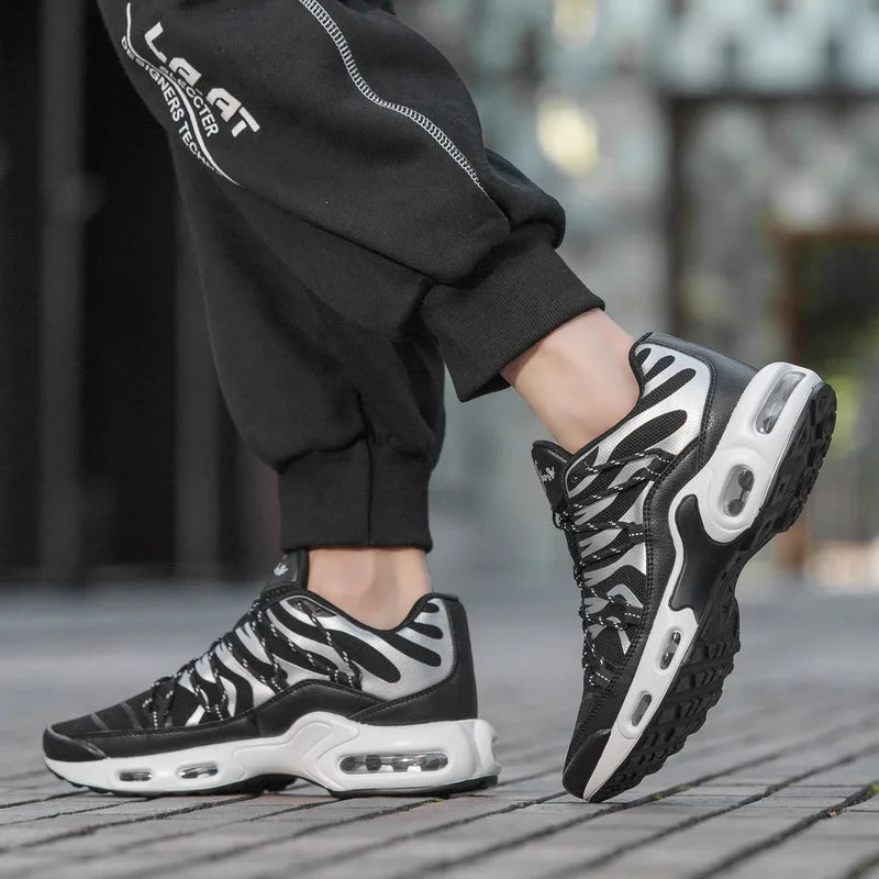 Men's Gym Jogging Soft Cozy Air Cushion Sports Shoes Men&Women Casual Shoes Versatile Outdoor Walking Non-slip Wear Resistant - ZOOMNSTORE