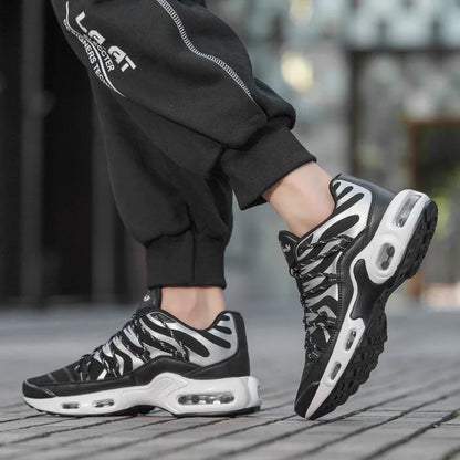 Men's Gym Jogging Soft Cozy Air Cushion Sports Shoes Men&Women Casual Shoes Versatile Outdoor Walking Non-slip Wear Resistant - ZOOMNSTORE