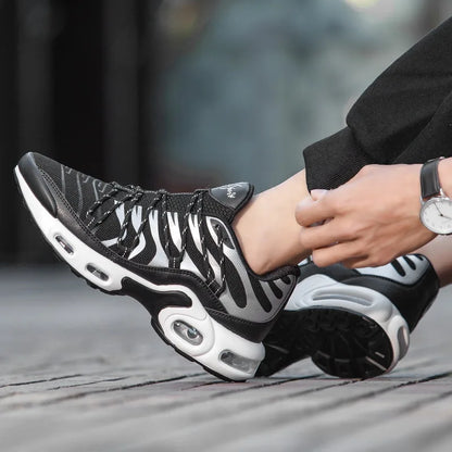 Men's Gym Jogging Soft Cozy Air Cushion Sports Shoes Men&Women Casual Shoes Versatile Outdoor Walking Non-slip Wear Resistant - ZOOMNSTORE