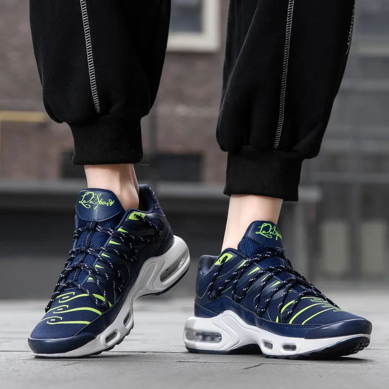 Men's Gym Jogging Soft Cozy Air Cushion Sports Shoes Men&Women Casual Shoes Versatile Outdoor Walking Non-slip Wear Resistant - ZOOMNSTORE