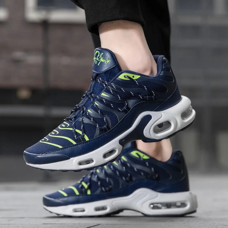 Men's Gym Jogging Soft Cozy Air Cushion Sports Shoes Men&Women Casual Shoes Versatile Outdoor Walking Non-slip Wear Resistant - ZOOMNSTORE