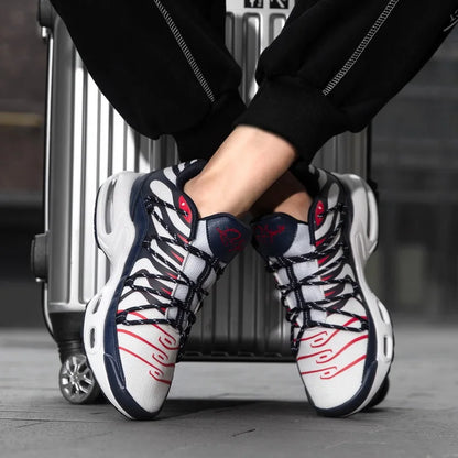 Men's Gym Jogging Soft Cozy Air Cushion Sports Shoes Men&Women Casual Shoes Versatile Outdoor Walking Non-slip Wear Resistant - ZOOMNSTORE