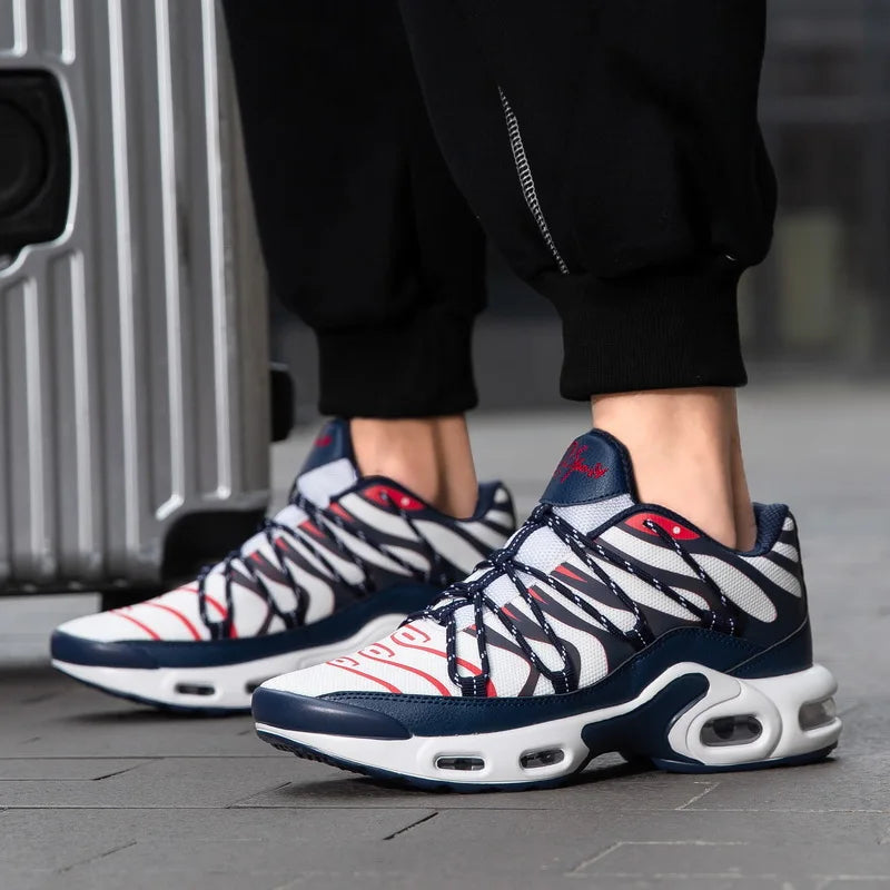 Men's Gym Jogging Soft Cozy Air Cushion Sports Shoes Men&Women Casual Shoes Versatile Outdoor Walking Non-slip Wear Resistant - ZOOMNSTORE