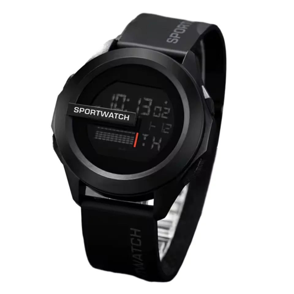 Men's Sports Watch - LED Digital Waterproof Fitness Tracker With Alarm Clock - ZOOMNSTORE