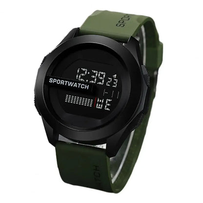Men's Sports Watch - LED Digital Waterproof Fitness Tracker With Alarm Clock - ZOOMNSTORE