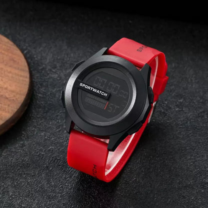 Men's Sports Watch - LED Digital Waterproof Fitness Tracker With Alarm Clock - ZOOMNSTORE