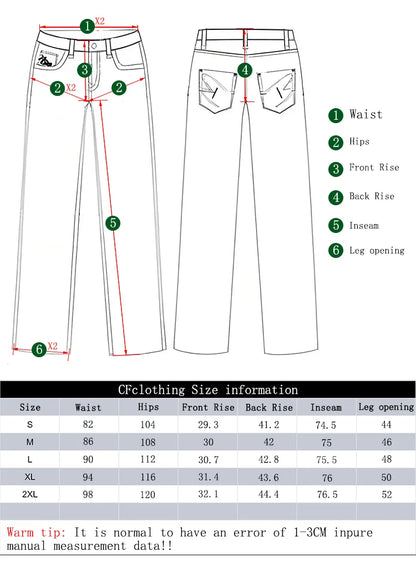 Men's Straight Jeans - Classic Black Denim Pants | Business Casual Trousers, Soft Drape Cotton Blend - ZOOMNSTORE