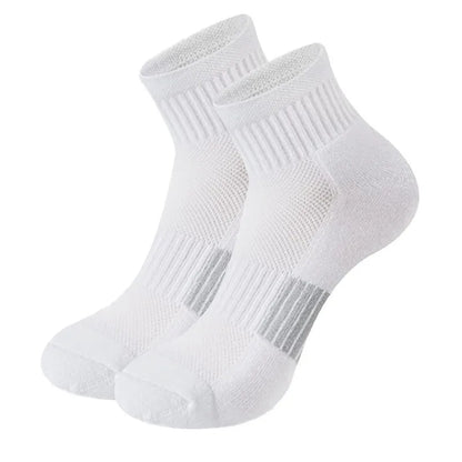 Men's Striped Socks - 6 Pairs Mid-Calf Business Style Vertical Striped Breathable Socks - ZOOMNSTORE