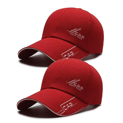 Mens Summer Long Brim Baseball Cap - Outdoor Fishing Hat - ZOOMNSTORE