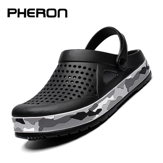 Men's Summer Sandals – Large Size Breathable EVA Slip-On Outdoor Shoes - ZOOMNSTORE